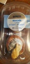 Bouchée lotte et saint jacques