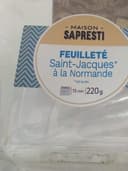 Feuilleté Saint Jacques à la Normande