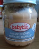 Brassé Chèvre, Abricots, Banane