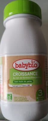 Babybio Croissance au lait de fermes Française 3