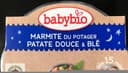 Assiette patate douce blé bio dès 15 mois