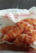 10 mini croissants pur beurre