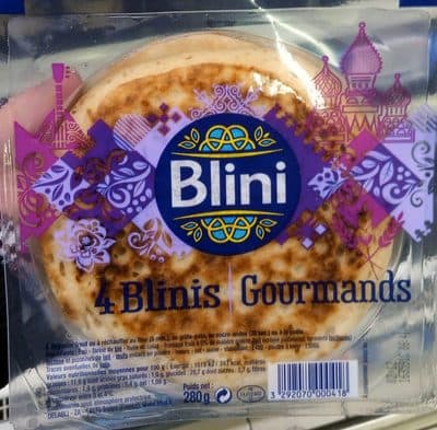 4 Blinis Gourmands
