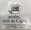 Poulet noix de cajou - Riz sauvage et riz rouge