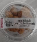Mini falafels pois chiches Français carotte et éclats de noix de cajou
