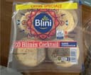 Blini cocktail