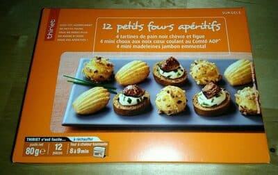 12 petits fours apéritifs