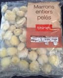 Marrons entiers pelés