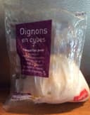 Oignons en cubes