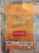 Légumes pour potage orange