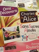 Compotes Pommes Rhubarbe sans sucres ajoutés