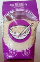 Terrasses d'asie riz basmati 1kg
