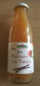 Jus de pomme à la vanille