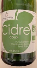 Cidre doux