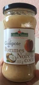 La Compote de Pommes Noix de Coco