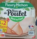 Blanc de poulet doré au four