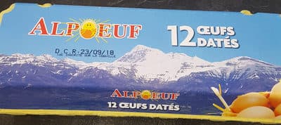 12 Tres gros oeufs ALP'OEUF
