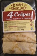 Crepe Jambon Fromage X4 400G