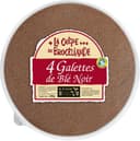 4 Galettes de Blé Noir Tradition Bretagne en barquette