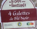 4 Galettes de ble noir