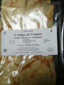 Crepes jambon champignons