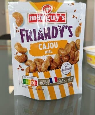 Noix de cajou au miel