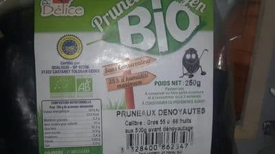 Pruneaux d'Agen bio