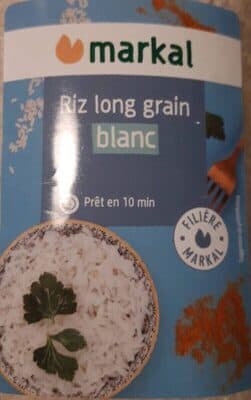 Riz long grain blanc