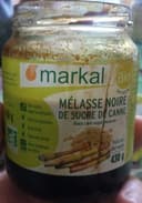 Mélasse noire de sucre de canne