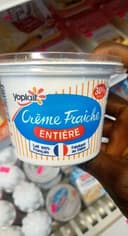 Crème fraîche entière 30% MG