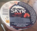 Skyr energie sur lit à la fraise-cassis