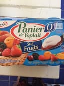 Panier de Yoplait 0% sur Fruits