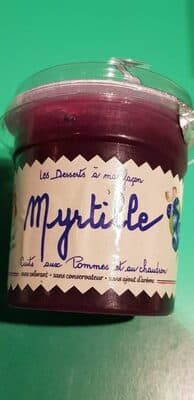 Compote myrtilles