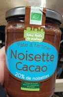 Pâte à tartiner noisette cacao