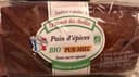 Pain d'épice pur miel