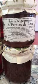Spécialité gourmande de pétales de rose