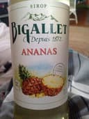Sirop d'ananas