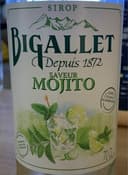 Sirop Bigallet Saveur Mojito