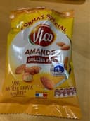 Amandes grillées à sec