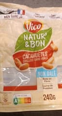 Natur'&Bon cacahuètes grillées sans huile