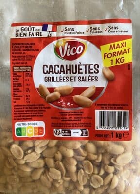 Cacahouète grillée est salée