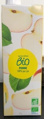 100% Pur jus de pomme Bio Monoprix