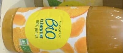 Jus bio clementine