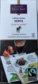 Café pur arabica Kenya