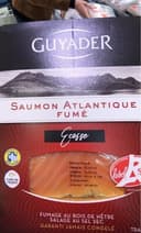 Saumon atlantique fumé