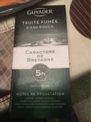 Truite fumée d’eau douce