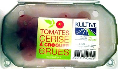 Tomates cerise à croquer crues 500 g