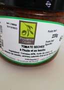 Tomates séchées à l'huile olove et basilic