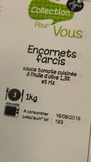 Encornet farci