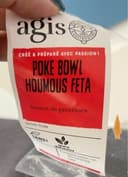 Poke bowl houmous feta